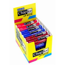 Chap-Ice | Premium och Traditionell Läppbalsam för Spruckna, Torra, eller Vindbrända Läppar | 3 Smaker (SPF-15)