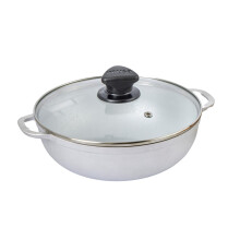 IMUSA 7.0Qt Basic Caldero w/Glass Lid - 30cm