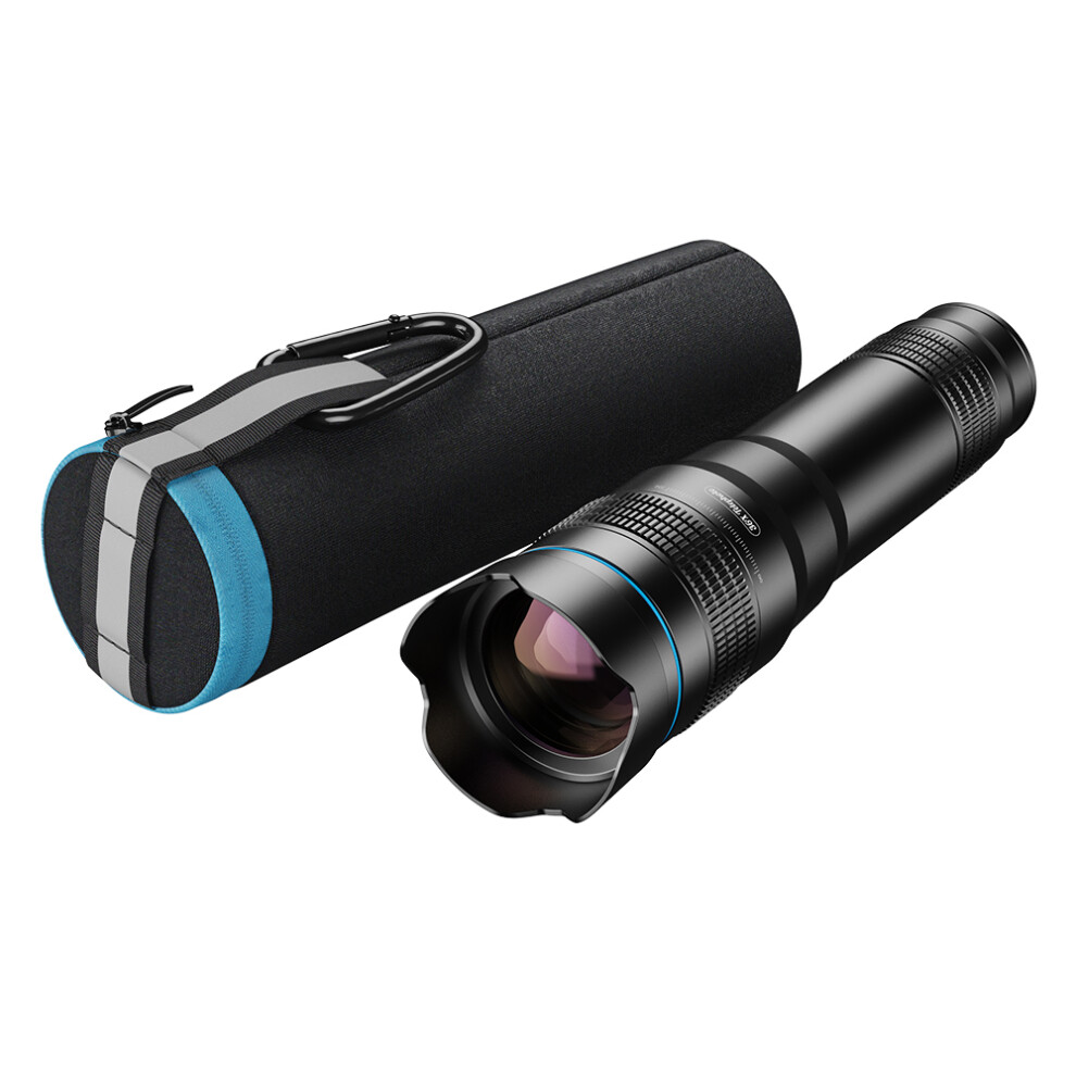 Portable Universal External Telephoto Lens 36X Optical Magnification Mobilephone Lens Multifunctional Auxiliary Tool for Daily Photography