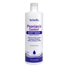 TriDerma Psoriasis Control Body Wash - Sknsom 2% salicylsyrerens AP4 Aloe Vera Gel - Psoriasisbehandling lindrer kle Rdme afskalning - Ingen k