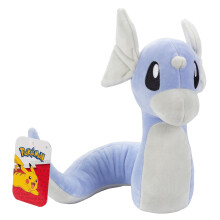 Pokemon 8"""" Dratini Plys - Officielt licenseret - Scarlet and Violet Dragonite Evolution Figur - Autentisk bldt udstoppet dragelegetj - Gave ti