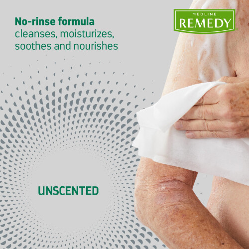 Medline Remedy Εξειδικευμένος Καθαριστικός Αφρός Χωρίς Ξέπλυμα, 8 oz. 2