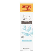 Burts Bees Extra White Mountain Mint Fluoruro Dentifricio 4,7 once (confezione di 2)