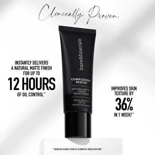 bareMinerals Complexion Rescue Natural Matt Toned Moisturizer Spice 08 2