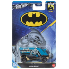 Hot Wheels Batman 85 anni 1:64 Scala Pop Culture Premium 2024 Mix (10/20 King Shark Aero Pod)