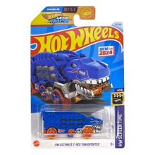 Hot Wheels Ultimate T-Rex Transporter (modr) HW Screen Time 4/10