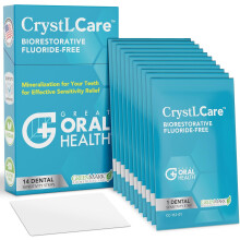 Trattamento per Sensibilità Dentale CrystLCare - Strisce per Adulti e Bambini