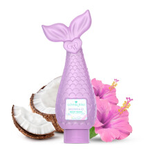 Glimmer Wish Mermaid Kids Body Wash Hellävarainen puhdistusaine ja kosteuttava sulfaattiton vartalopesu Ihonhoito lapsille Tropical Beach Scent 12 Fl