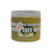 RA COSMETICS Bita Maslo Shea Eukaliptus - 12oz | 100% czystego i naturalnego afrykanskiego masla shea dla mezczyzn i kobiet Najdoskonalszy, reczn