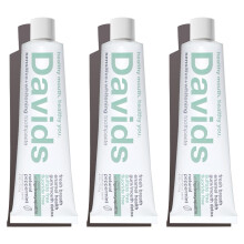 Davids Hydroxi Fluoridfreie Nano-Hydroxylapatit-Zahnpasta zur Remineralisierung des Zahnschmelzes und empfindlicher Linderung, Aufhellung, Antiplaque