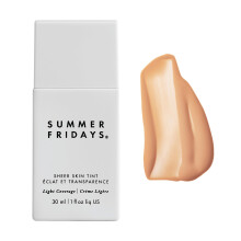 Summer Fridays Sheer Skin Tint - Getinte Moisturizer met Hyaluronzuur - Vermindert Ongelijke Huidtint - Schaduw 2.5