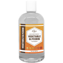 BIOLOGISCHE PLANTAARDIGE GLYCERINE USP (8 oz) Vloeistof van natuurlijke kwaliteit, niet-GMO | Cosmetica Huid Haarverzorging Zeep Maken DIY Schoon