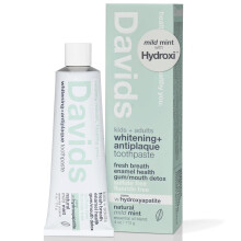 Davids Hydroxi Mild Mint, fluoridfreie Nano-Hydroxylapatit-Zahnpasta f   r Zahnschmelzgesundheit und -aufhellung, Antiplaque, SLS-frei, kinderfreun