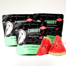 Canary Nano Hydroxyapatite Tandpasta Tabletten Watermeloen- Remineraliserend, Fluoride Vrij, Natuurlijke Tabs met Xylitol