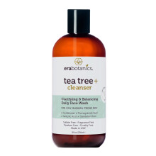 Era Organics Purifying Tea Tree Oil Face Wash ausgleichender Reiniger fr fettige, zu Unreinheiten neigende Haut mit Salicylsure sulfatfrei, par