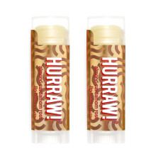 Hurraw! Mandel, Kardemumma, Ros (Vata) Läppbalsam, 2 Pack: Ekologisk, Vegan, Cruelty och Glutenfri