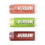 Hurraw! Grapefruit, Mint, Black Cherry Getinte Lippenbalsems, 3 Pack Bundle 1