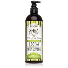 Shea Terra Organics Nilotik Shea Butter Ultra-Rich Lotion Kokosnuss-Zitronengras | Natrliche tgliche Feuchtigkeitscreme mit hohem Vitamin- und Mi