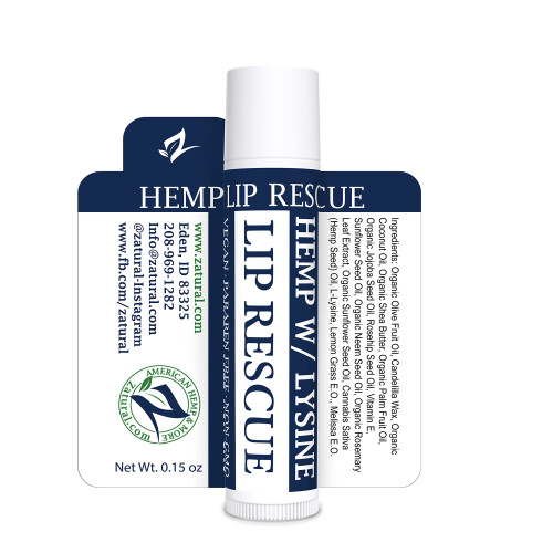 Hanf-Lippenbalsam mit L-Lysin-Heal Moisturize Protect (1) 2