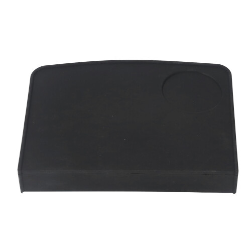 Kaffee-Tamper-Matte aus Silikon, Schwarz, 8,0 Unzen Pad 1