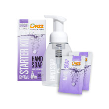 Dazz Cleaners - Kit di Inizio Sapone per Mani Schiumoso - Confezione da 8-1 Contenitori (8x1 CT)