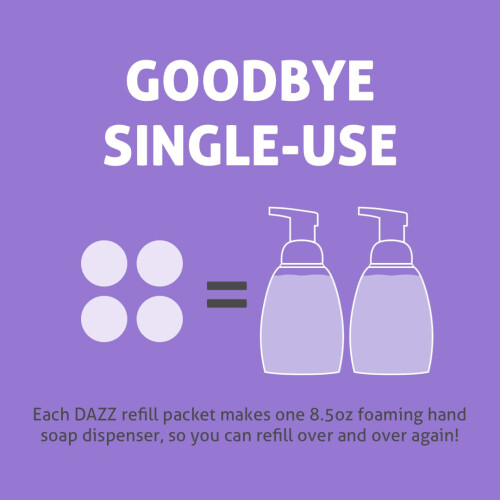Dazz Cleaners - Handseifenschaum Starterkit - 8er Pack (8x1 CT) 2