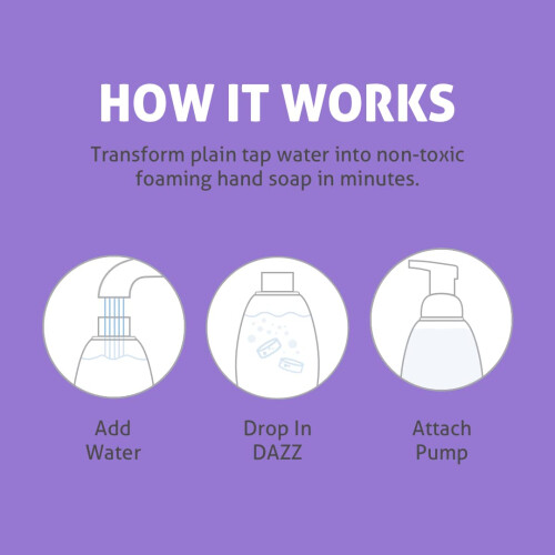 Dazz Cleaners - Handseifenschaum Starterkit - 8er Pack (8x1 CT) 1