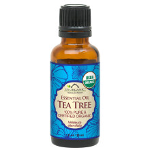 US Organic 100% reines Teebaumöl, dampfdestilliert, USDA-zertifiziert, für Haar, Haut, Kopfhaut, Füße, Zehennägel und mehr.