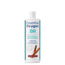 Essential Oxygen, Ekologisk Sköljning, Cinnamint, 32 fl oz, Naturlig Munskölj för Vitare Tänder, Fräsch Andedräkt