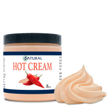 Zatural Hot Cream Avslappnande Kräm Muskel Rub Huduppstramande Lotion Kroppsinpackningar (8 Ounce)