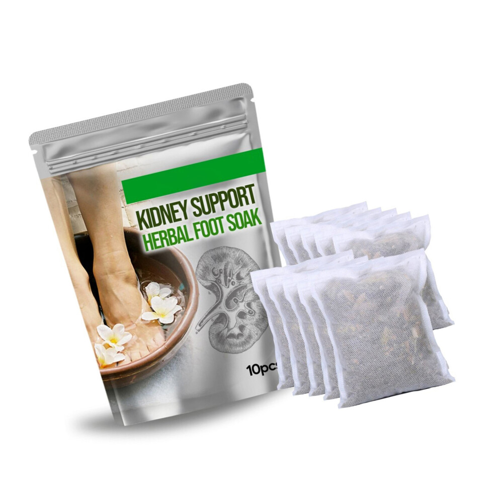 South Moon 10Pcs Lymphatic Drainage Foot Soak Mild  Stimulate Detoxfication Foot Bath Bags