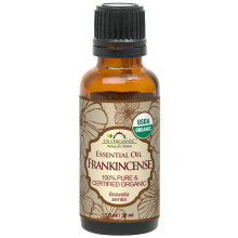 US Organic 100% Ren Frankincense Eterisk Olja, USDA Ekologisk, Ångdestillerad, Boswellia serrata