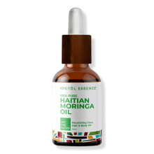 Kreyol Essence - Haitian Moringa Oil 15 Ml - For Face, Hair and Body, 40 Antioxidants, Behenic, Oleic Acid and Vitamin C, For All Skin Types, Natural
