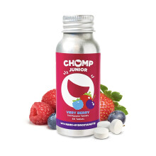 Chomp Junior Very Berry Zahnpastatabletten mit Nano-Hydroxylapatit