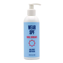 WearSPF BHA Sport Body Wash 1 % Salicylsure fr ein Peeling und Erfrischung der Haut, 8 oz