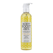 Body Boost Milk & Honey Stretch Mark Oil 8oz- For Stretch Marks and Scars- Pregnancy and Nursing Safe