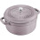 Stab ghisa 7 -qt round cocotte - lilla 1