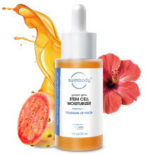 Sumbody Golden Glow Face Nawilzajacy olejek do twarzy - (30ml) Skwalanowy olejek do twarzy Roslinny krem ??nawilzajacy z komσrkami macierzystymi z na