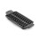 Outset 76375 Shrimp Cast Iron Grill and Serving Pan   Black 2