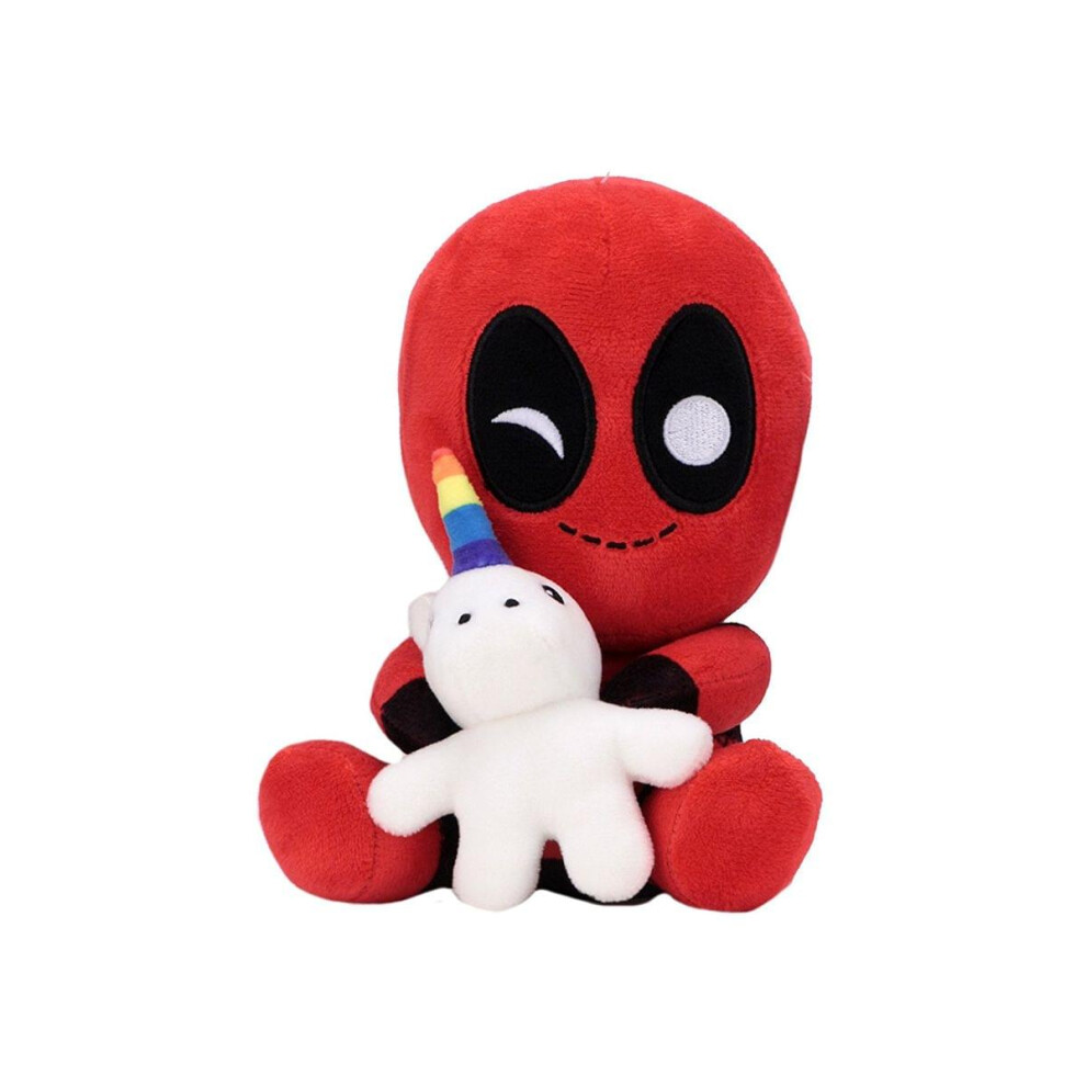 Photos - Other Toys Deadpool w Unicorn 75 Phunny Plush B07C35M41T