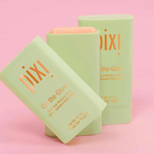 Pixi Pixi Beauty On-the-Glow | Solid Moisturizer Stick | Multi-Use Moisturizer | Travel-Friendly Hydration Anywhere You Go | 0.67 Oz 2