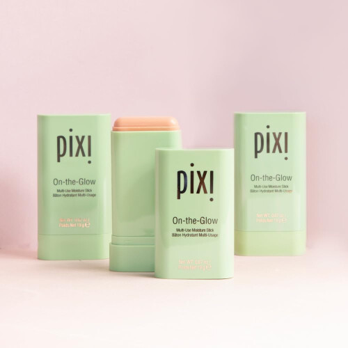 Pixi Pixi Beauty On-the-Glow | Solid Moisturizer Stick | Multi-Use Moisturizer | Travel-Friendly Hydration Anywhere You Go | 0.67 Oz 1