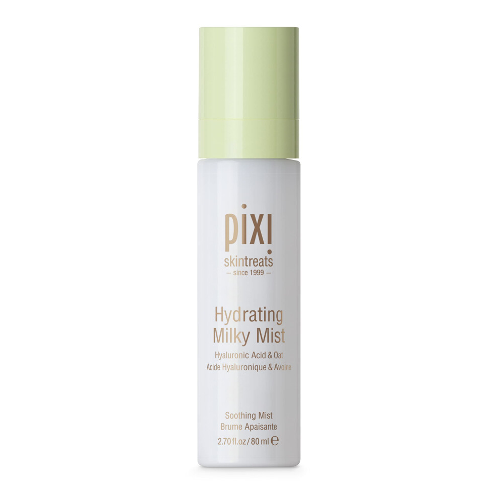 Pixi Beauty + Hello Kitty Milky Mist 2.70 Fl Oz | Hydrating Moisturizer for Dry Skin | Infused with Hyaluronic Acid