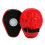 2 Stück Box-Handpads, 25  19  4,5 cm, Schwarz/Rot 3