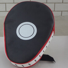 2 Stück Box-Handpads, 25 19 4,5 cm, Schwarz/Rot