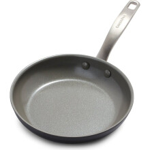 GreenPan Chatham Twardo anodowana Zdrowa ceramika Nonstick 8"" Patelnia Patelnia Nie zawiera PFAS Mozna myc w zmywarce Mozna myc w piekarniku Szar