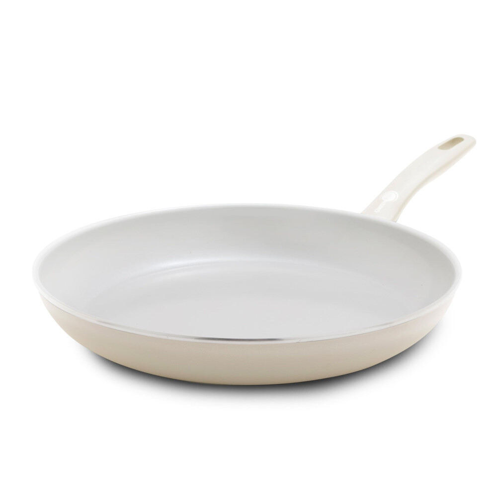 Greenpan Dover 12 Frying Pan Skillet Non-Toxic Pfas-Free Pfoa-Free Ceramic Nonstick Coating Sear Saute Fry Egg Omlete Dishwasher & Oven Safe