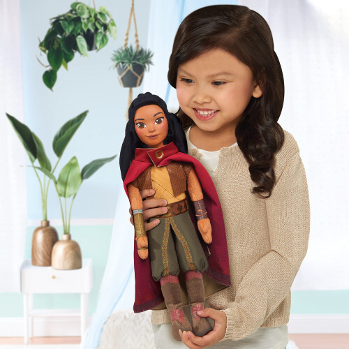 Disney's Raya and the Last Dragon Talking Raya 14-Inch Interactive Plush with Removable Cape 1