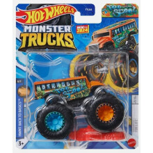 Hot Wheels Monster Truck Nuovo per la scala 2024 1:64 (troppo S'Cool School 6/7 HWMT Torna alle basi)