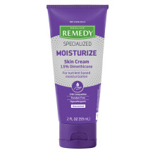 Medline Remedy Specialized Skin Cream ohne Duftstoffe (2 fl oz), 1,5 % Dimethicone, nhrende Feuchtigkeitscreme fr trockene Haut, parabenfreie und h
